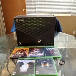 🎮 Xbox Series X Bundle Complete In Box With Games, Controllers And Storage Acc.