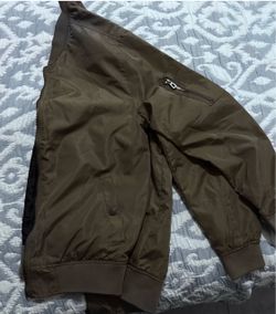 Olive Green Bomber Jacket