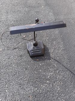 Working Industrial art Deco Drafting lamp