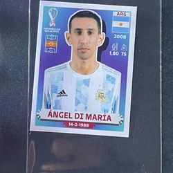 Panini FIFA World Cup Qatar 2022 Stickers Angel Di Maria ARGENTINA