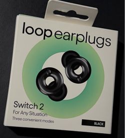 New Switch 2 earplugs in Black