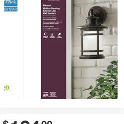 Home Decorators Collection
Oil-Rubbed Bronze Motion
Sensor Outdoor Integrated LED
Wall Lantern Sconce