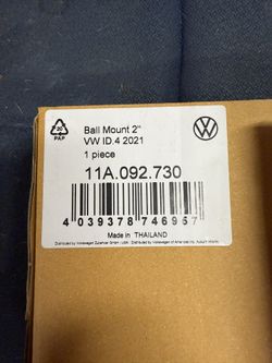 Volkswagen Ball Hitch