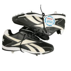 Reebok Ortholite Mens Size 12 Baseball Cleats Sneakers Black Lace Up NWOB
