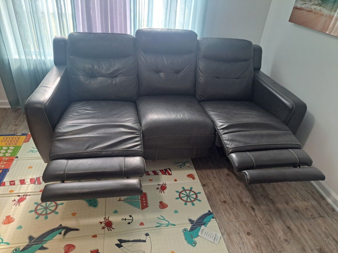 Loveseat Recliner & Recliner Sofa Lether 