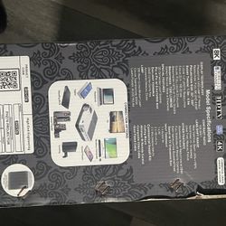 BRAND NEW PROJECT AND 82” Screen  Still In Box 