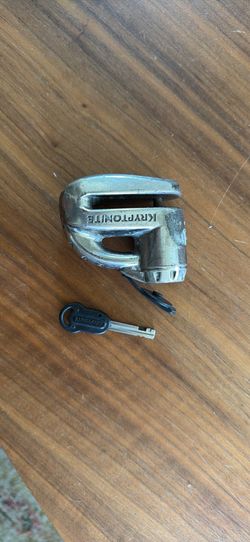 Kriptonite motorcycle disk lock