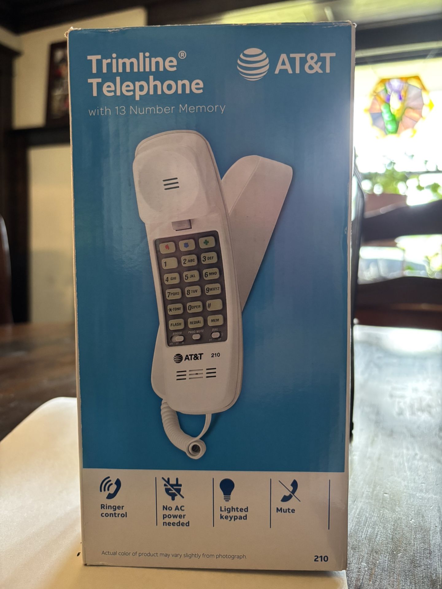 AT&T Trimline Telephone - White -210
