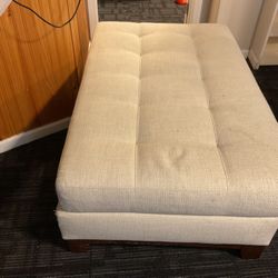 American Signature  Gently Used Ottoman