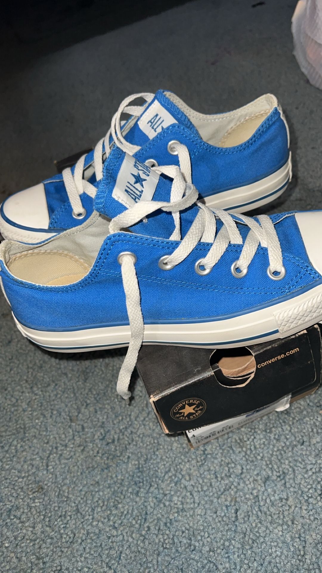 Blue Converse