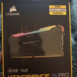 Corsair vengeance 3200mhz 32GB DDR4 Ram