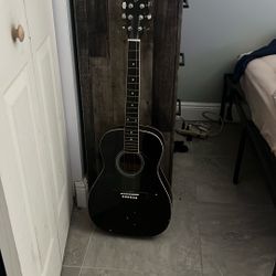 black jay turser dreadnought acoustic guitar 