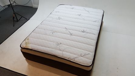 Serenity Jumbo Pillow Top Mattress and Boxspring