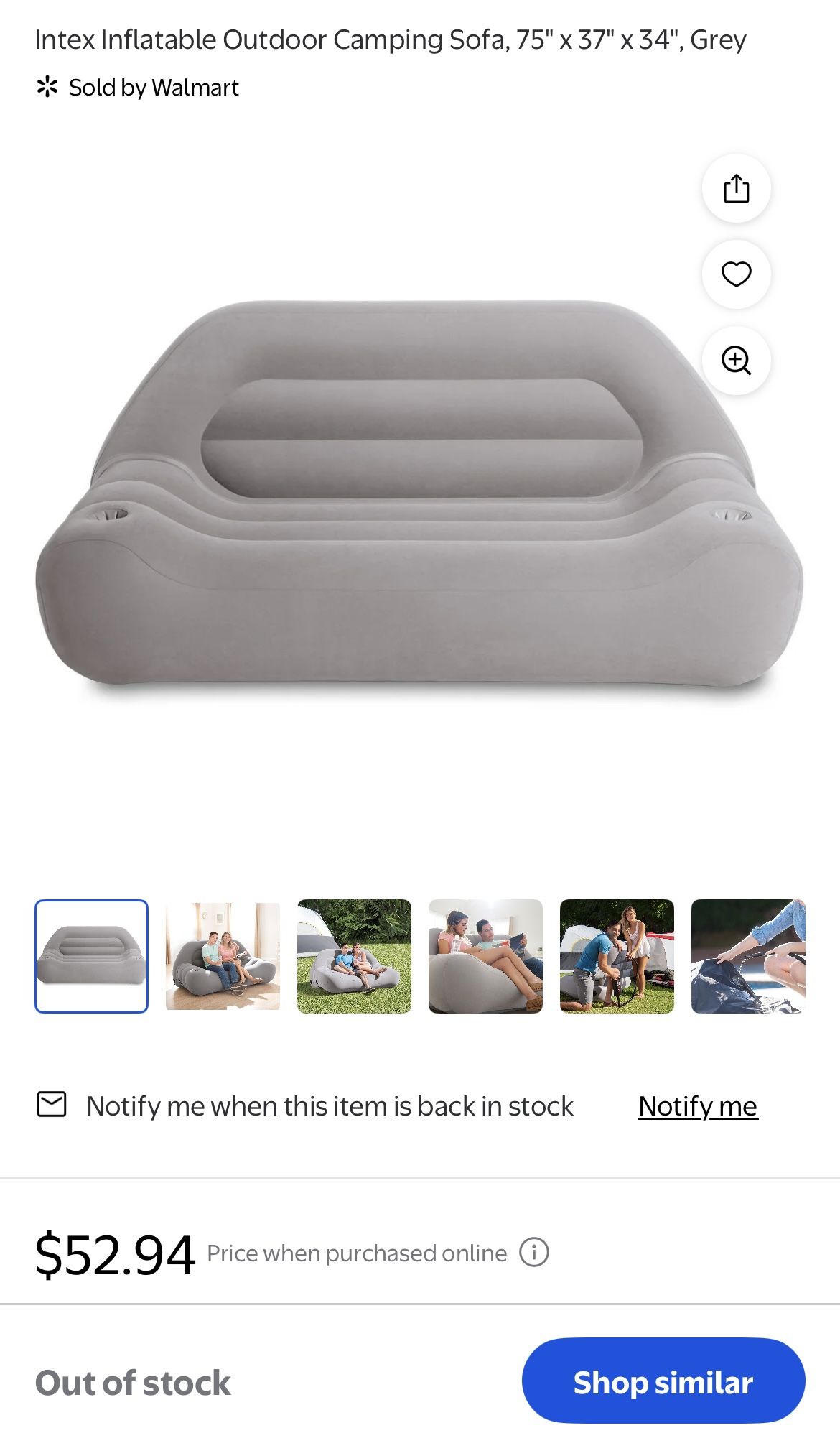 Inflatable Couch