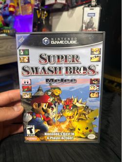 BOX AND MANUAL ONLY Super Smash Bros Melee