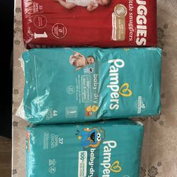 3 Packs Of Brand NEW Diapers 