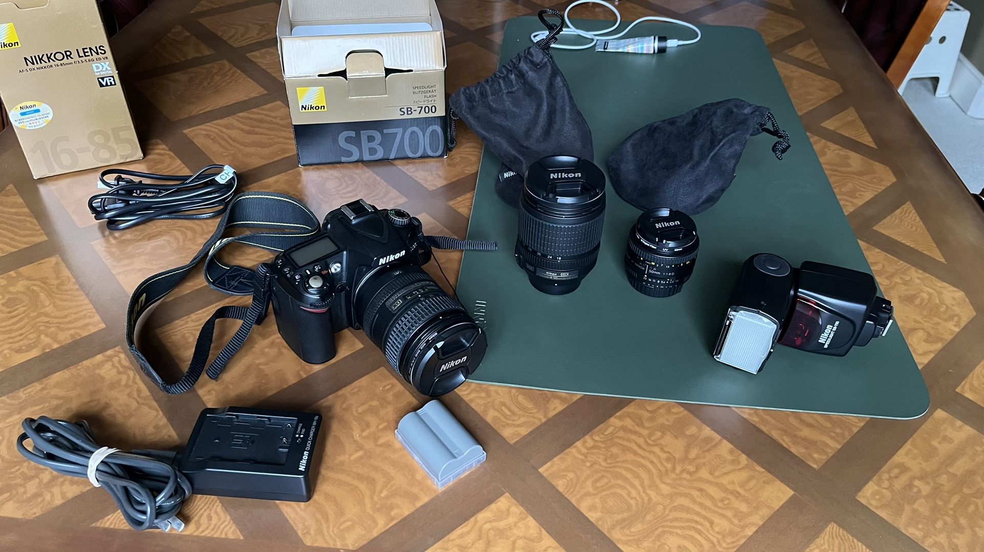 Nikon D90 and Lens
