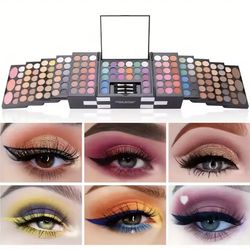 142-color eye shadow, 3-color blush, 3-color eyebrow powder makeup set, makeup artist's special makeup