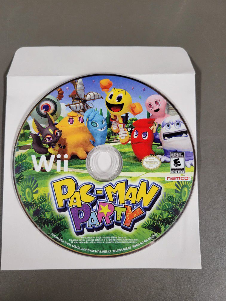Pac Man Party For Nintendo Wii 