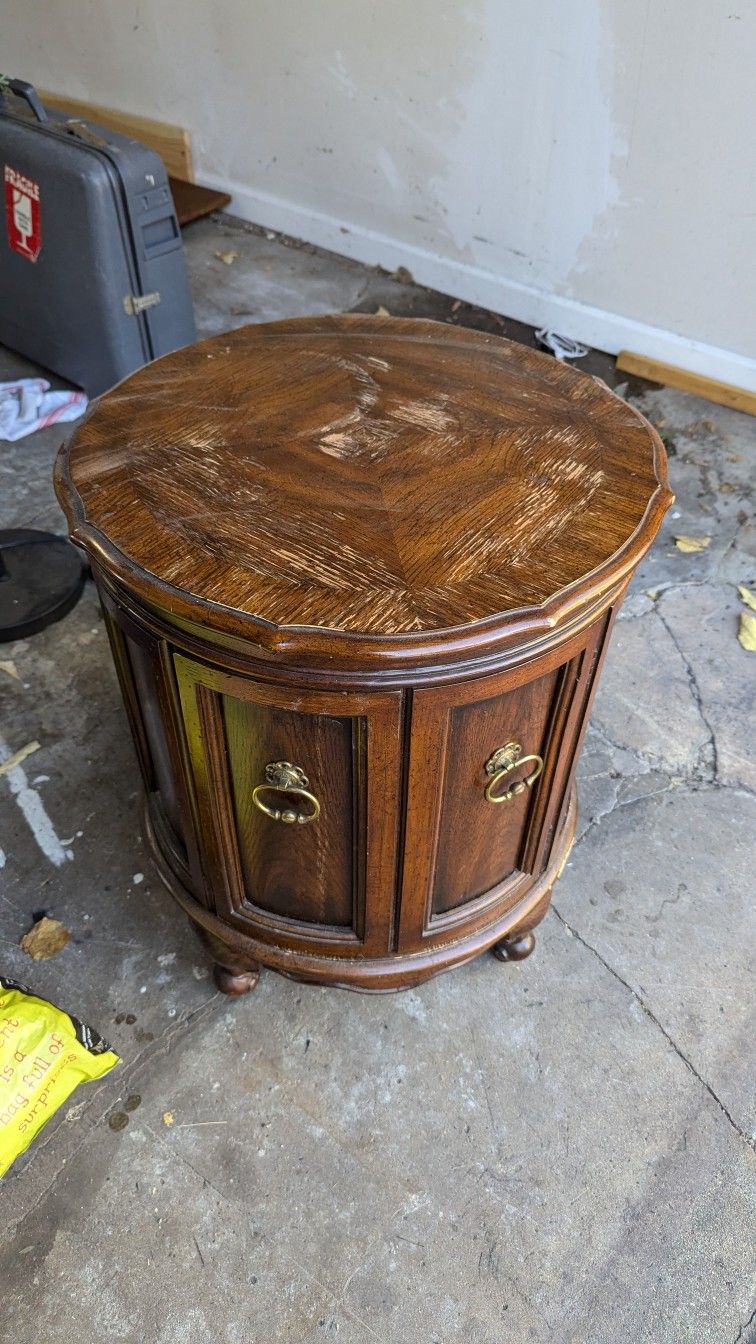 Unique Antique Round Table