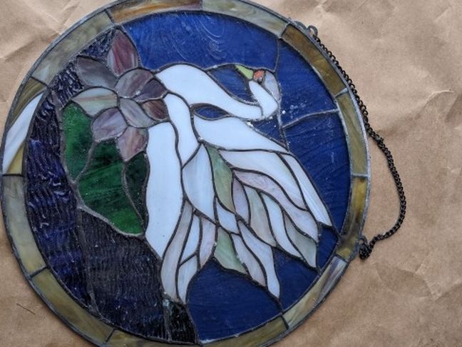 Stained Glass Window Panel