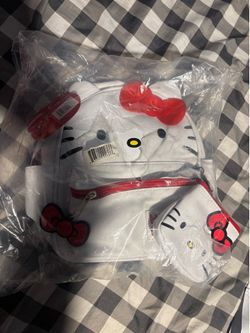 Hello Kitty backpack with wallet