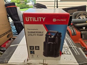Utilitech 1/3 HP Submersible Utility Pump, new in box