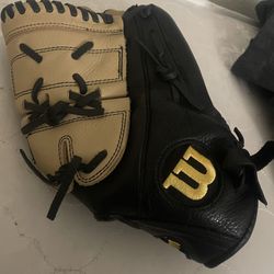 Wilson A600 Baseball/Softball Glove 12” 