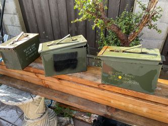Military Ammo Cans