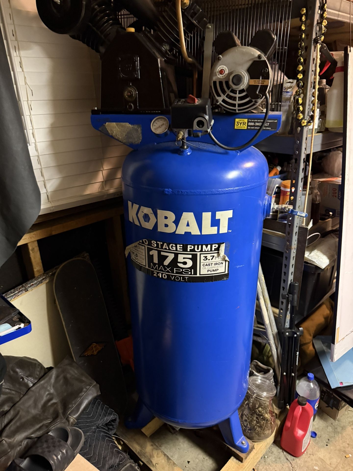 Kobalt 60 Gallon Compressor