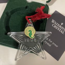Waterford Crystal 1995 Star Ornament