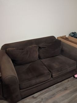 Brown couch limited time only sale
