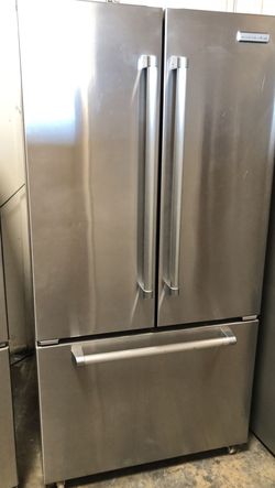 Kitchen Aid Fridge 3 Door With high Efficiency 
