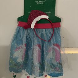 Christmas Tutu And Head Band 