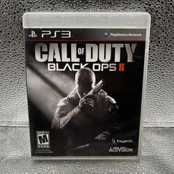 Call Of Duty Black Ops II 2 Sony PlayStation 3 PS3, TESTED & WORKING!