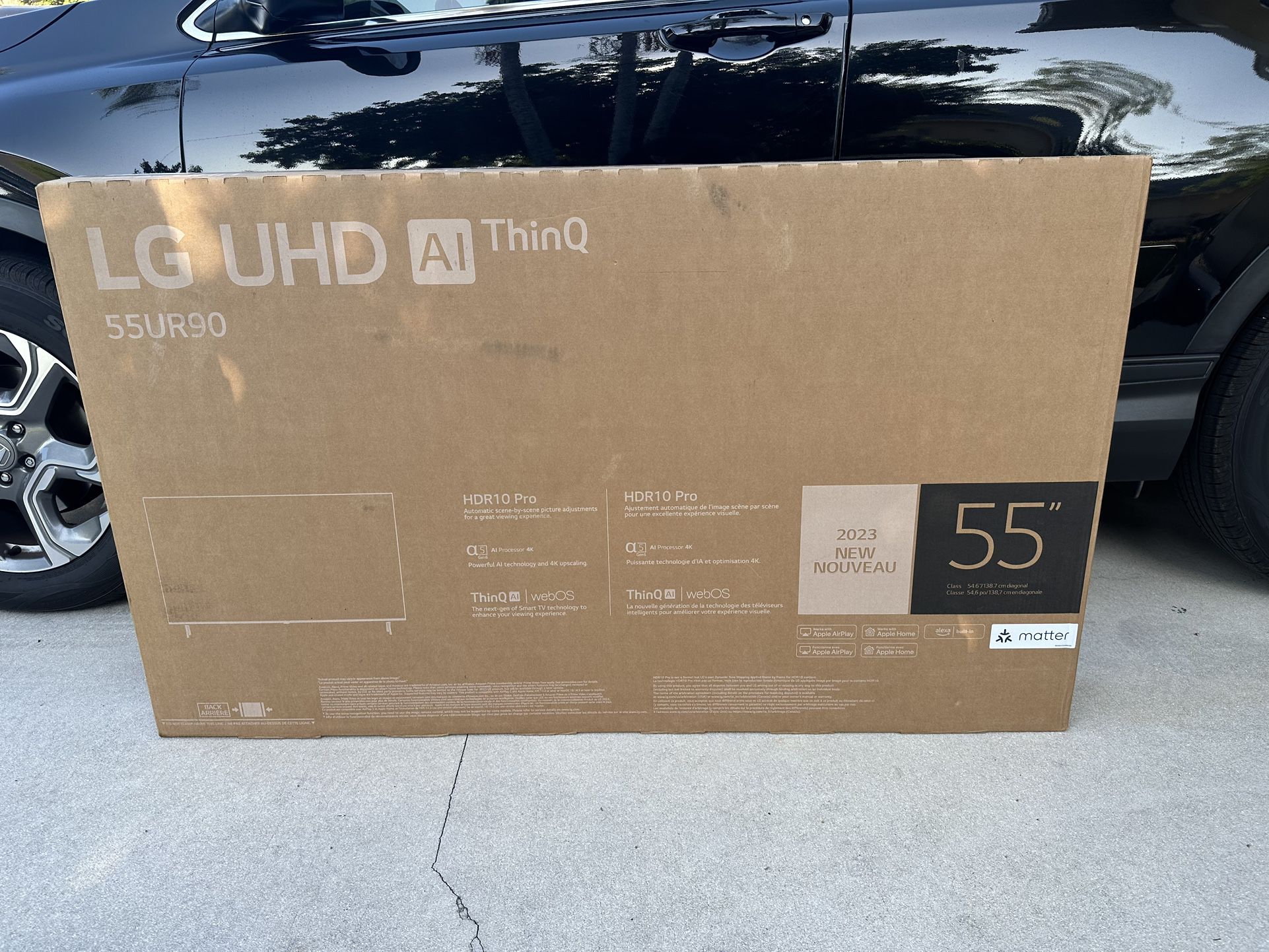 LG 55” 4K UHD 2160p LED Smart TV 55UR9000