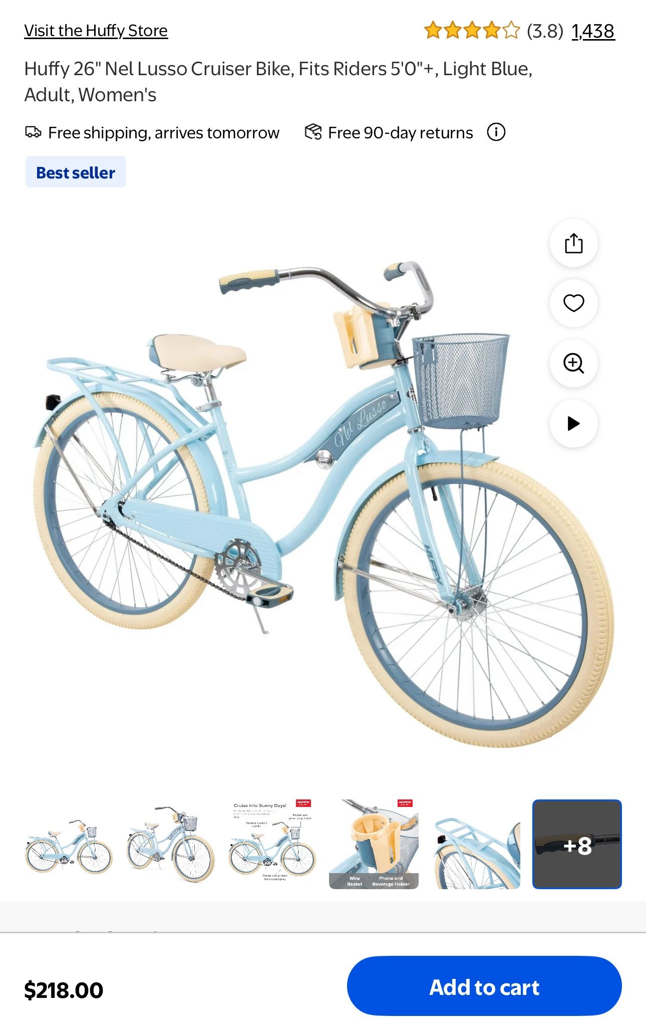 🚲 Brand New Huffy Women’s Beach Cruiser Bike Bicycle – NEVER USED! $150 🚲