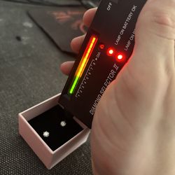 Moissanite stud earrings