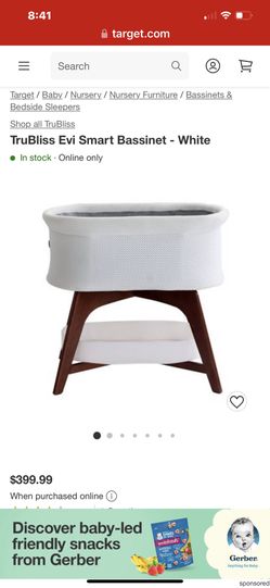 TruBliss Smart Baby Bassinet