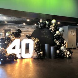 40th Birthday Balloons