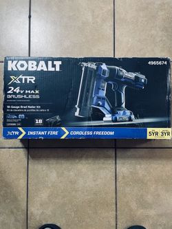 Kobalt Nail Gun 24V