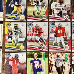 NFL College Football Card Lot (200+) Stars, Rookies, 1st Bowman, RC, Parallel