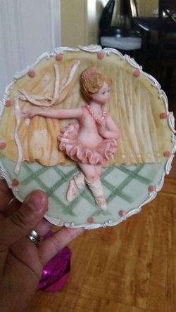 Decorasiones para cuarto de bailarinas set de 4