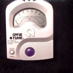 Quick Tune Automatic Guitar And Bass Tuner