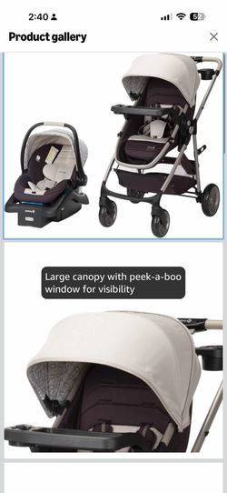 Stroller and car seat combo