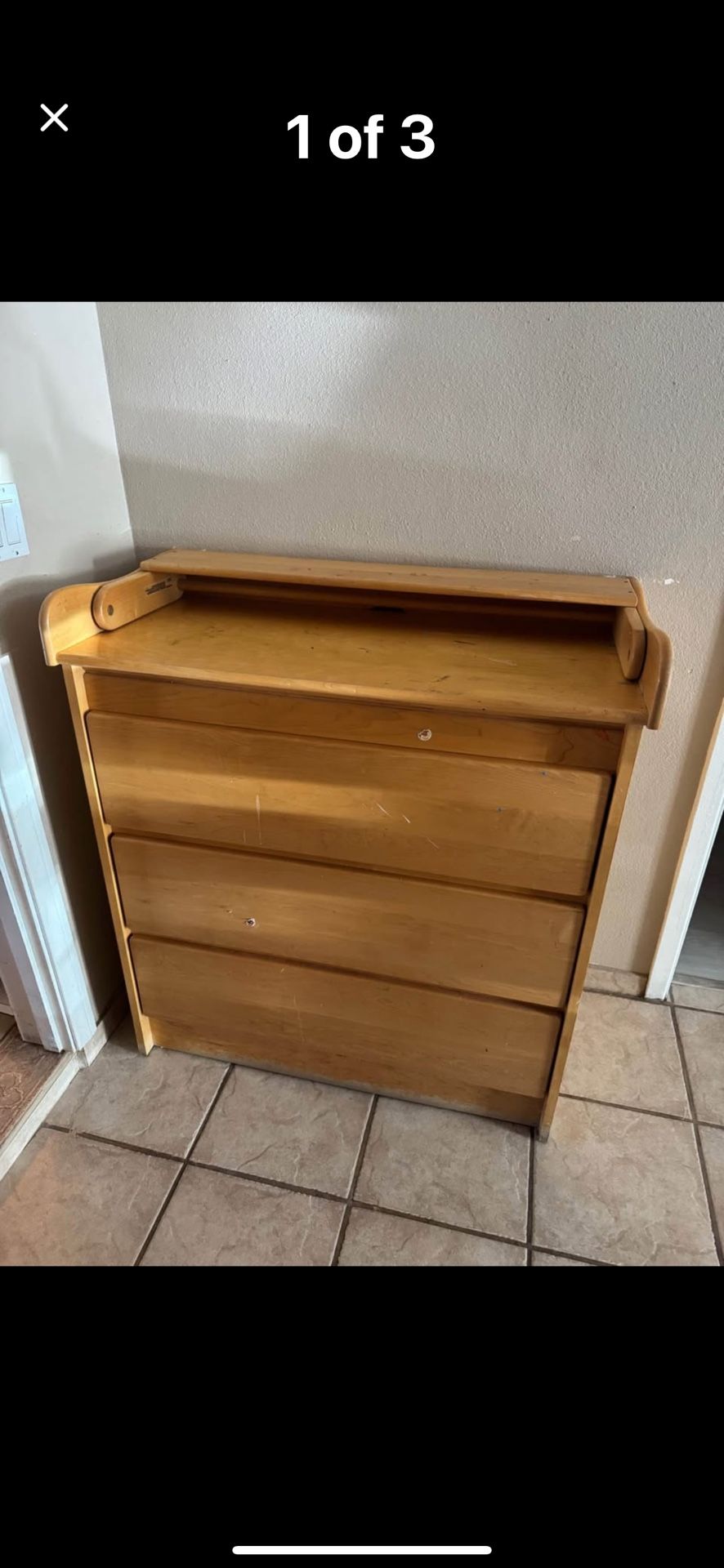 Changing Table And Dresser