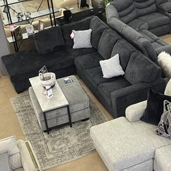 Altari 2pc Sectional Sofa w/ Chaise