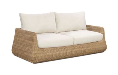 85" Cream Outdoor Sofa $999 Chair $549  (TODANA)  DELIVER AVAILABLE