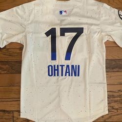 Ohtani City Beige Dodgers Men Youth Jersey