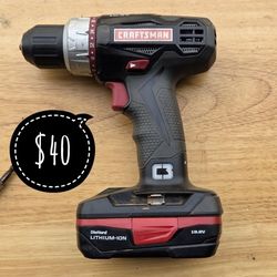 Craftsman Drill And Battery 